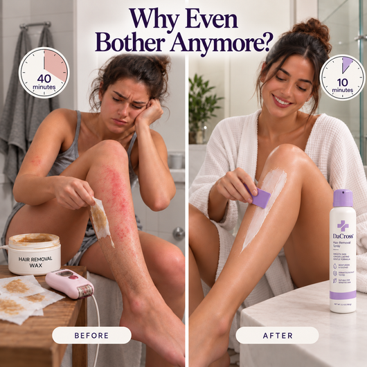 DaCross™ Natural Pain-Free Hair Removal — The way people remove hair now